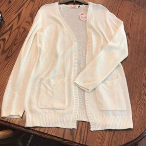 Stylish cream sweater